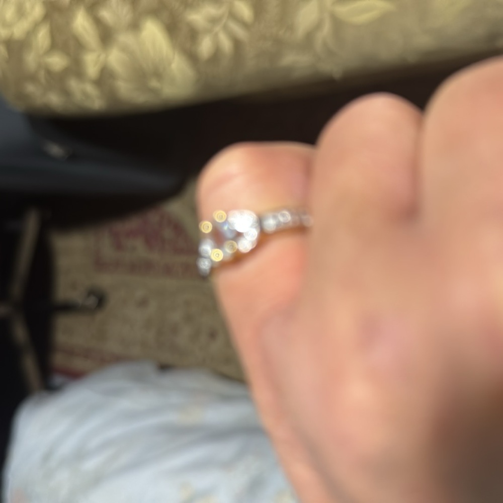 Elegant Gold and Silver Women's Ring